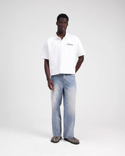 Signature Short Sleeve Polo Shirt - White