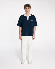 Signature Short Sleeve Polo Shirt - Navy