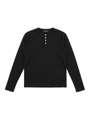 Henley Shirt - Black
