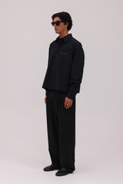 Signature Long Sleeve Shirt - Black