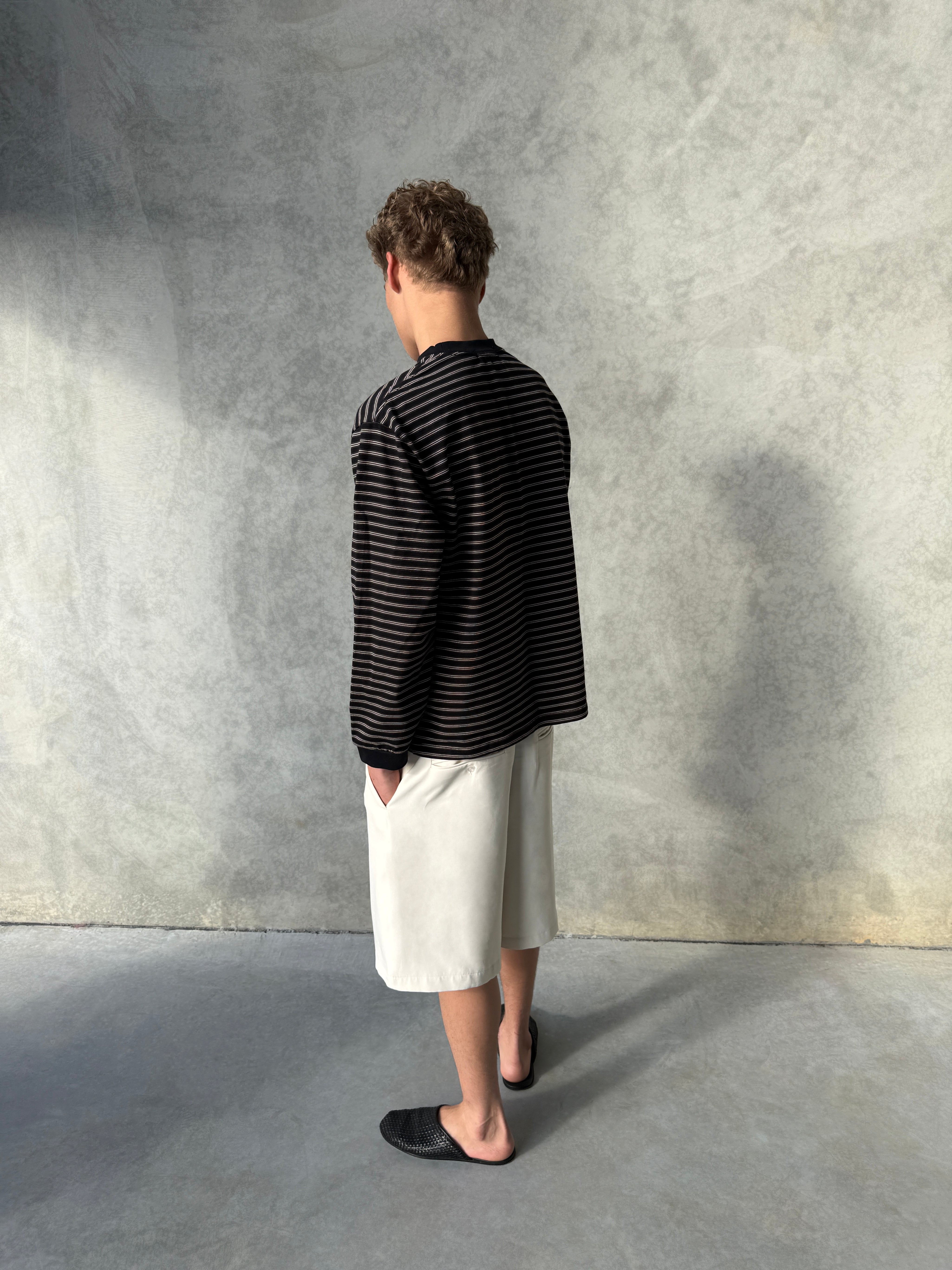 Pleated Shorts - Cream