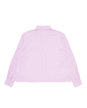 Striped Signature Long Sleeve Shirt - Rose