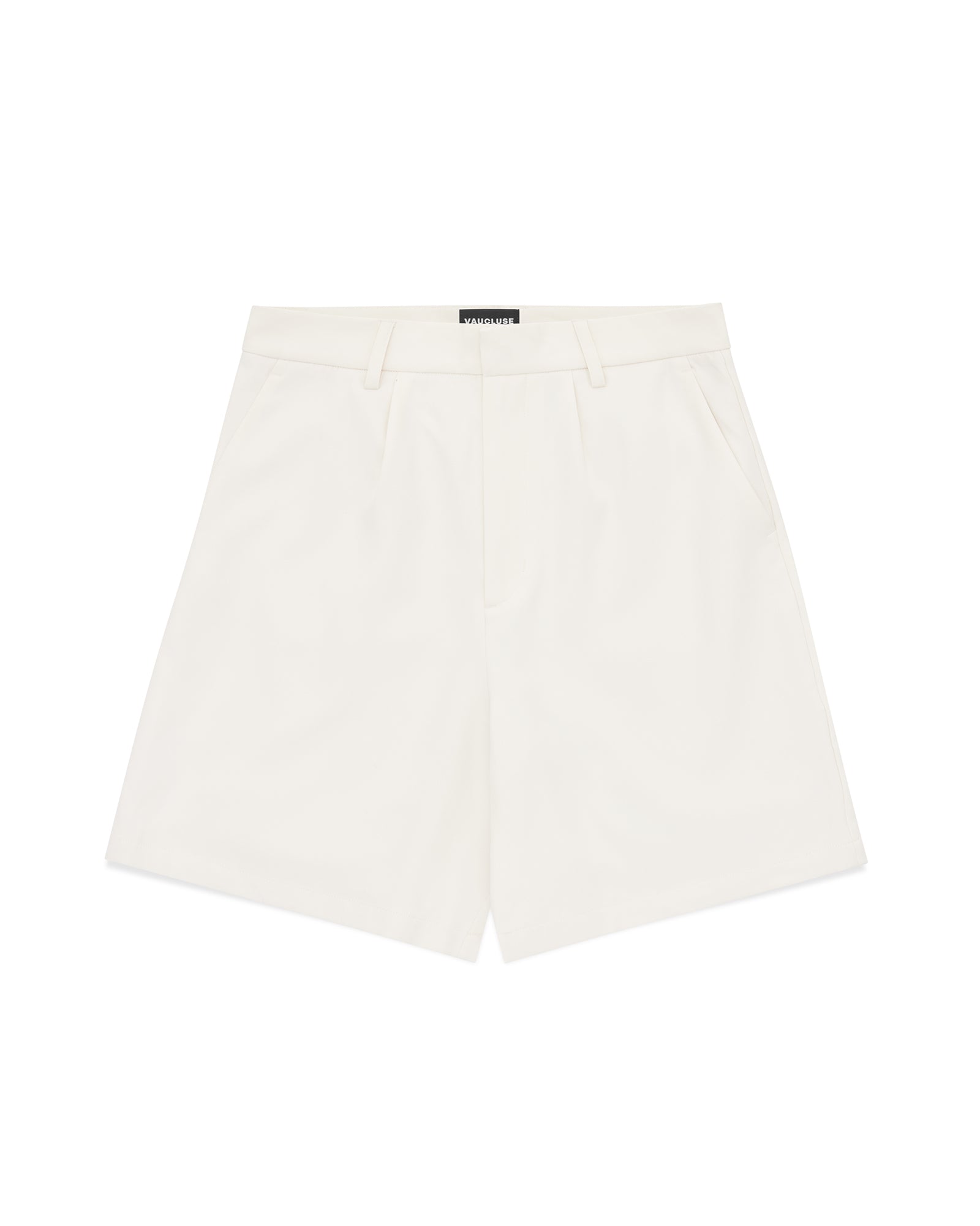 Pleated Shorts - Cream