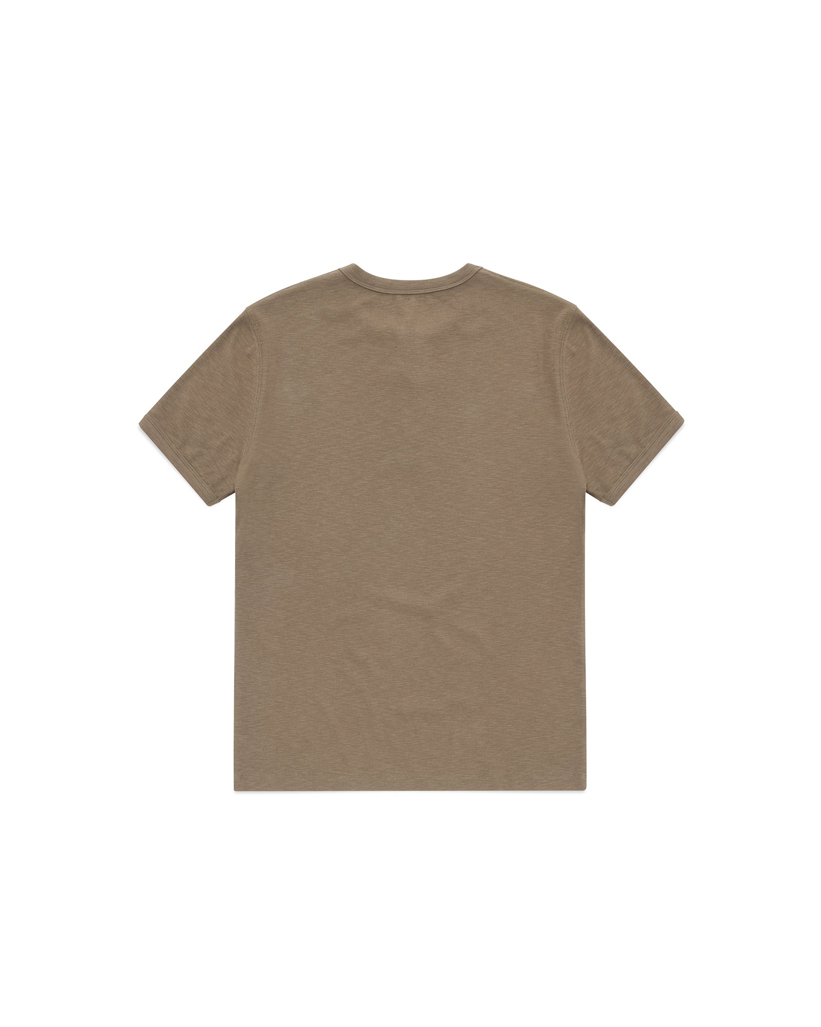 Short Sleeve Henley Shirt - Olive