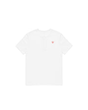 Short Sleeve Henley Shirt - White