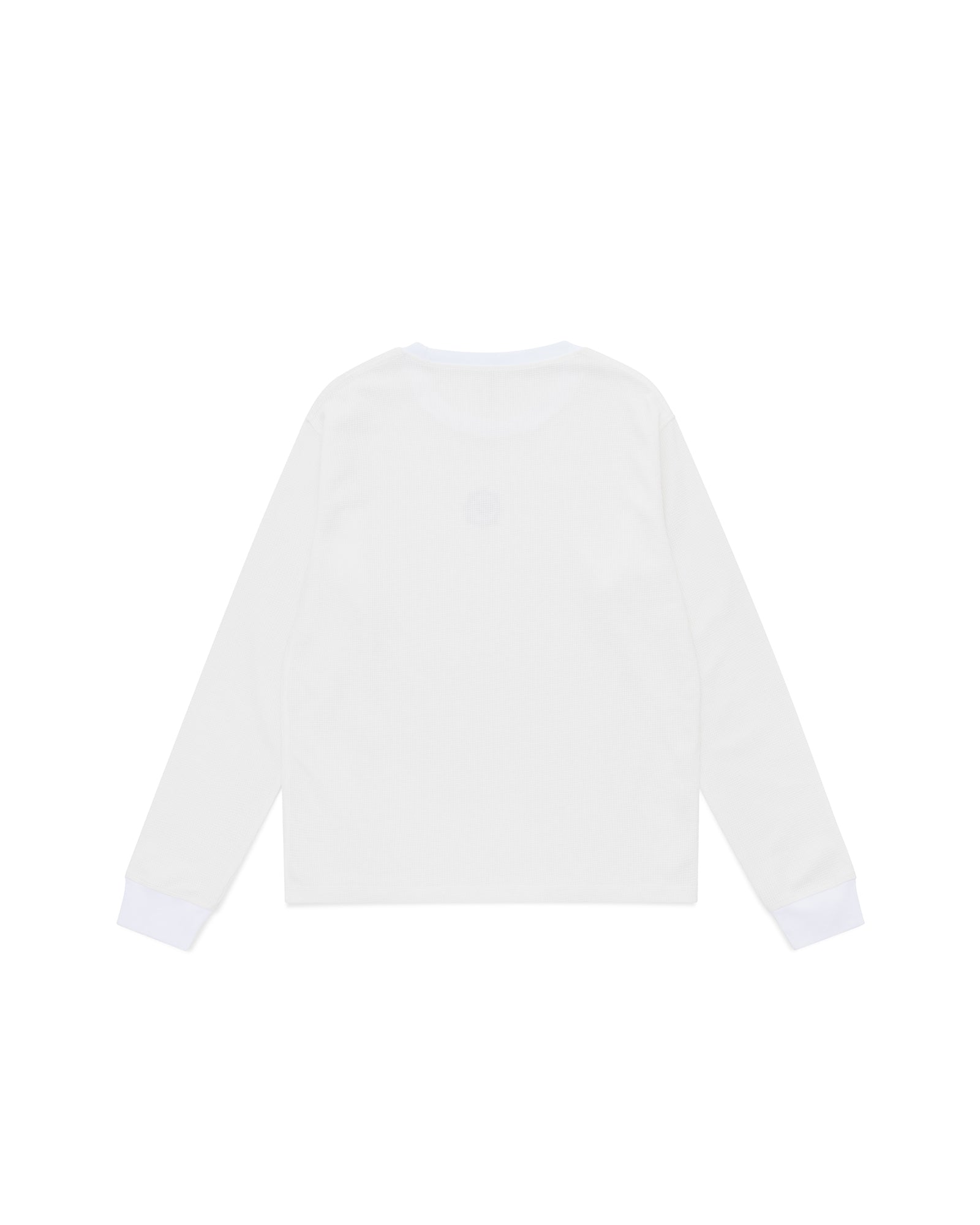 Heritage Long Sleeve Waffle - White