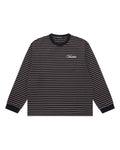 Striped Long Sleeve T-Shirt - Black/White