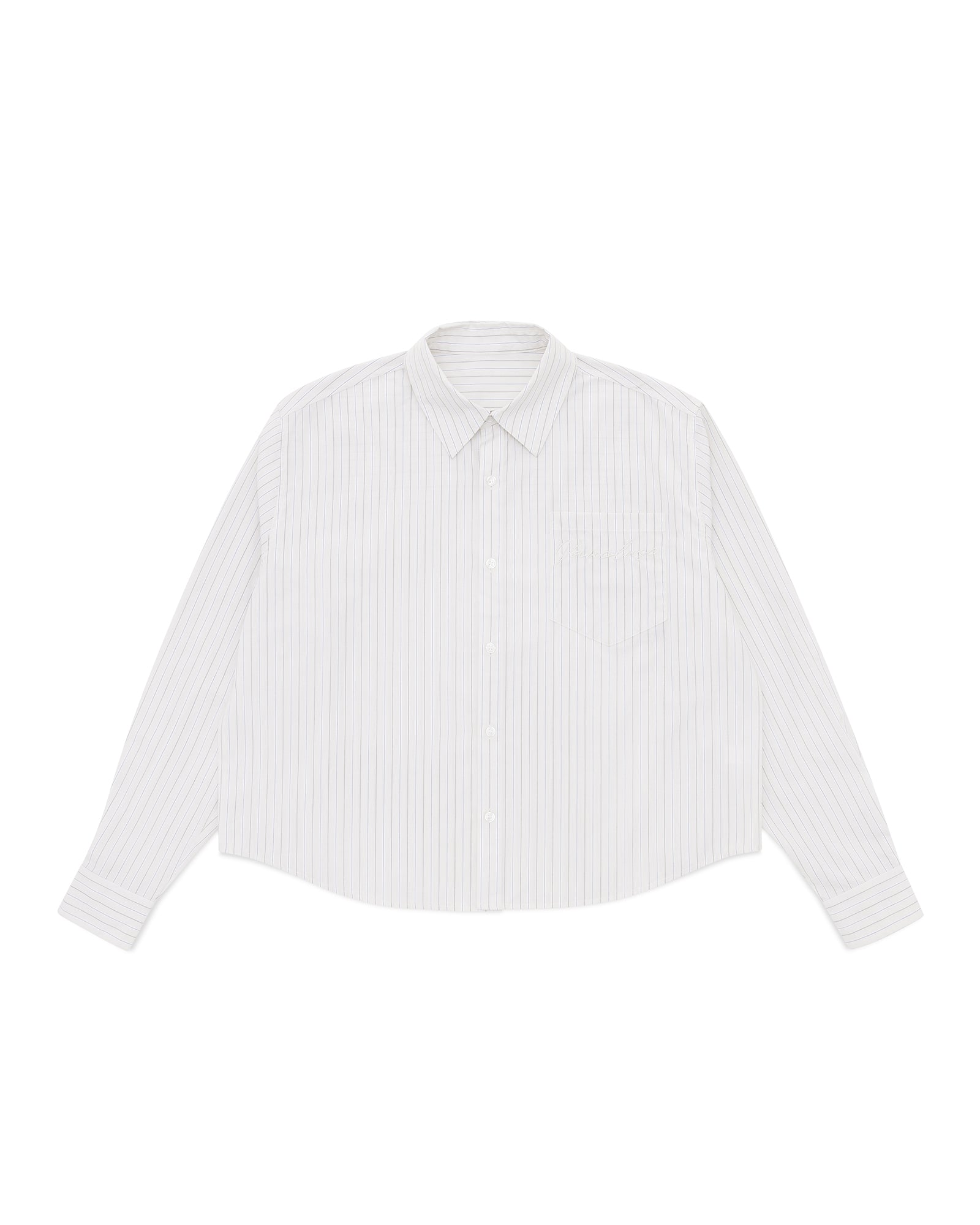 Striped Signature Long Sleeve Shirt - Beige/Black
