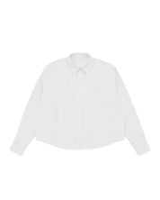 Striped Signature Long Sleeve Shirt - Beige/Black