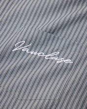 Striped Signature Long Sleeve Shirt - Slate