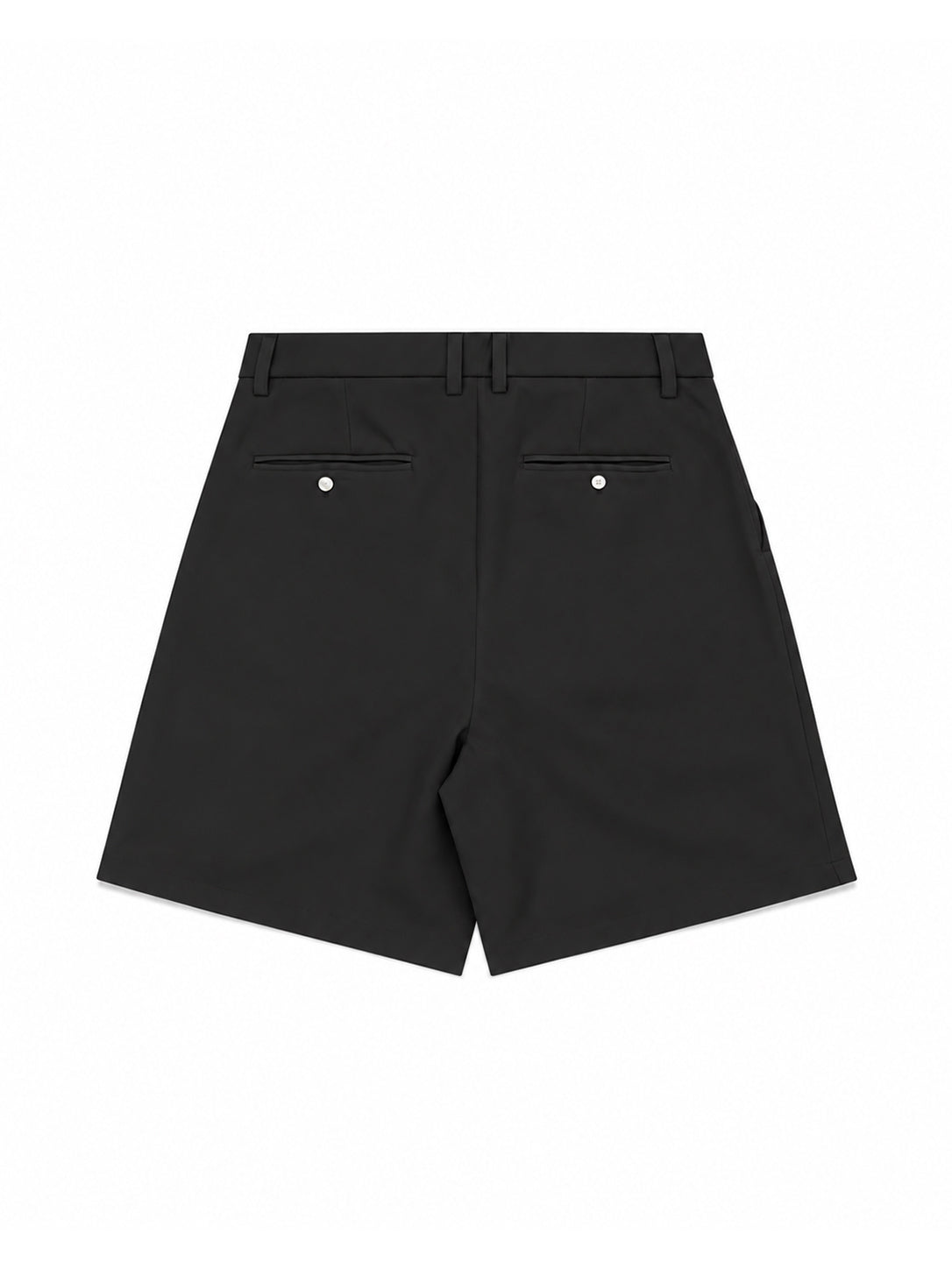 Pleated Shorts - Black
