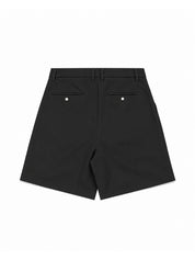 Pleated Shorts - Black